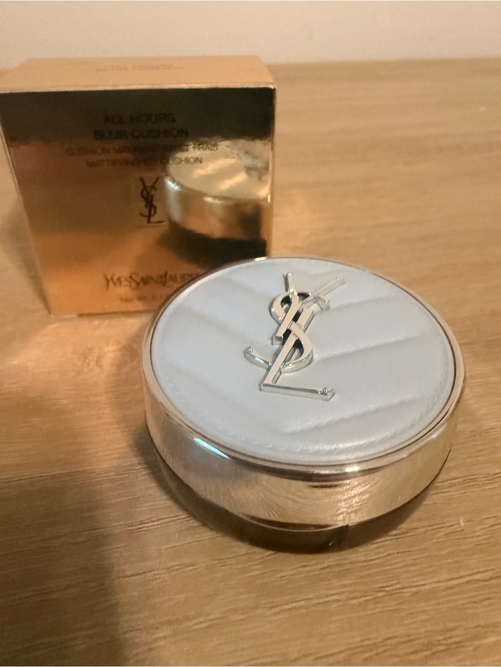 YSL All Hours Blur Cushion Mattifying Icy Cushion Mini 5g New